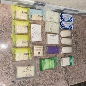 Travel Bar Soaps Bundle of 19